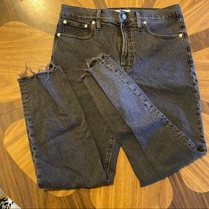 Madewell perfect vintage jeans Distressed.